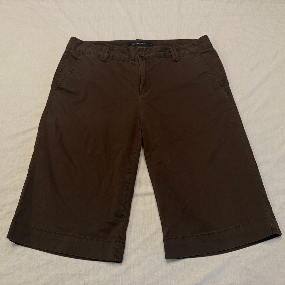 Calvin Klein Jeans Brown Shorts Size 12